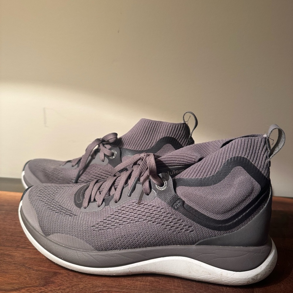 lululemon athletica Gray Athletic Shoes